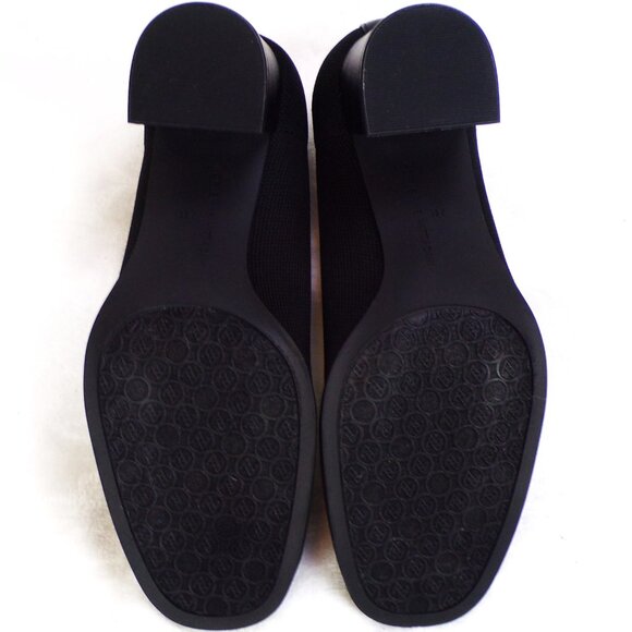 ADRIENNE VITTADINI 7M AV-BRITTINY black pumps fabric uppers cushioned insoles - Picture 12 of 13